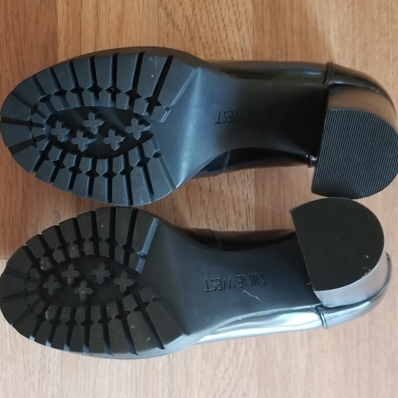 Nine West Oxford Block Platform Heels 5.5 - Picture 2 of 8